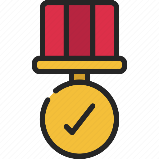 Tick, medal, medallion, approve, check, award icon - Download on Iconfinder