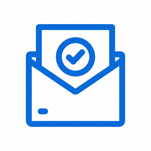 Approved, letter, mail, read icon - Download on Iconfinder