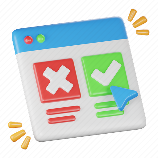 Quality, control, consent, correction, reject, approve, survey icon - Download on Iconfinder