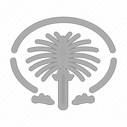 Building, hotel, island, jumeirah, palm, service, tourism icon - Download on Iconfinder
