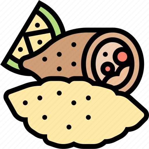 Kibbeh, fried, wheat, cuisine, arab icon - Download on Iconfinder