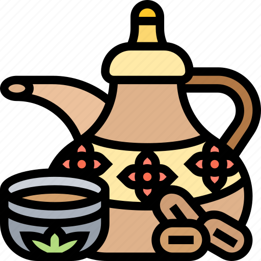 Coffee, arabic, pot, traditional, culture icon - Download on Iconfinder