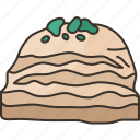 baklava, pastry, phyllo, dessert, layered