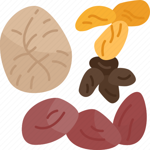 Fruits, dried, appetizer, assortment, nutrition icon - Download on Iconfinder