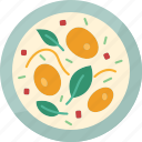 shakshouka, eggs, poached, sauce, tomato