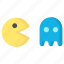 and, game, ghost, pacman 
