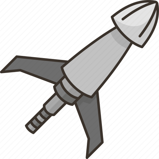 Shockwave, arrow, broadhead, sharp, weapon icon - Download on Iconfinder