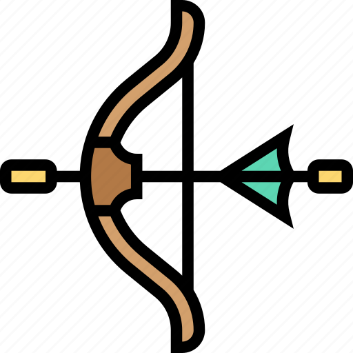 Bow, recurve, shoot, sport, precision icon - Download on Iconfinder