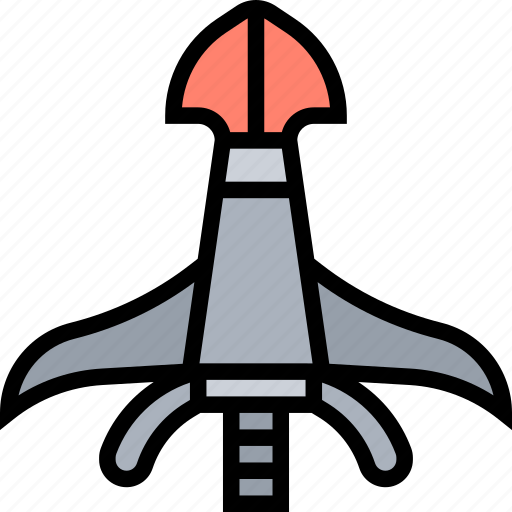 Shockwave, arrowhead, shooting, weapon, hunting icon - Download on Iconfinder