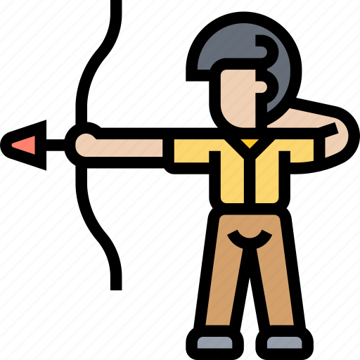Stance, posture, archer, standing, position icon - Download on Iconfinder