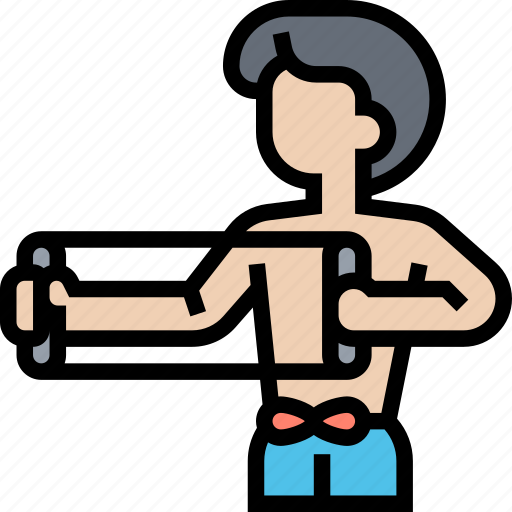 Trainer, band, archery, practice, tension icon - Download on Iconfinder