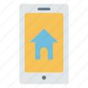 app, home, house, mobile, rent, smartphone 