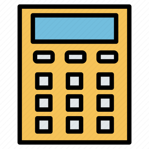 Calculator, electronic, maths, technolgical icon - Download on Iconfinder