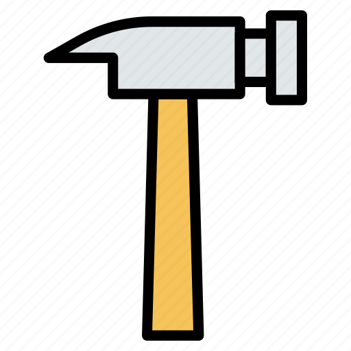 Construction, hammer, improvement, tools icon - Download on Iconfinder