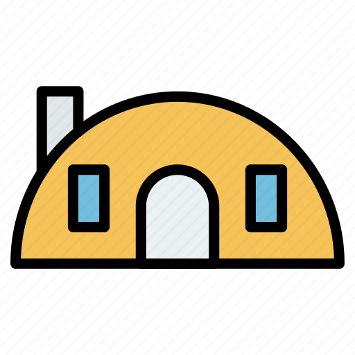 Building, city, hangar, igloo, storage, warehouse icon - Download on Iconfinder