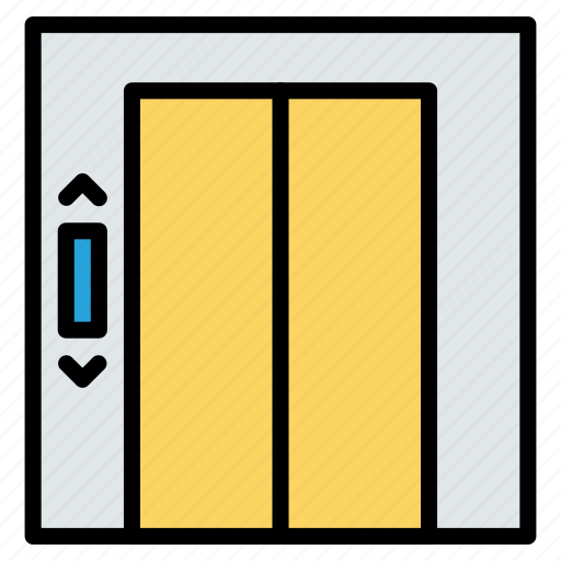 Doors, elevator, lift, miscellaneous icon - Download on Iconfinder