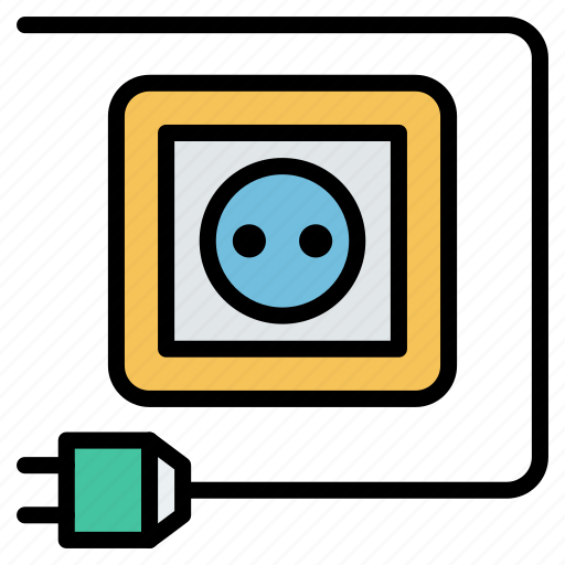 Connection, electrical, plug, socket, tools icon - Download on Iconfinder