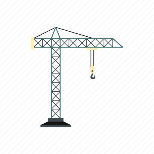 Construction, crane, equipment, hook, industry, lift, machine icon - Download on Iconfinder