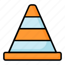 traffic, cone, construction, barrier, pylon, conoid, safety
