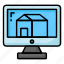 home, architecture, design, house, building, computer, monitor 