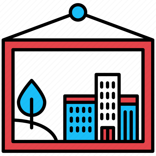City, pictogram, buildings, company, construction icon - Download on Iconfinder