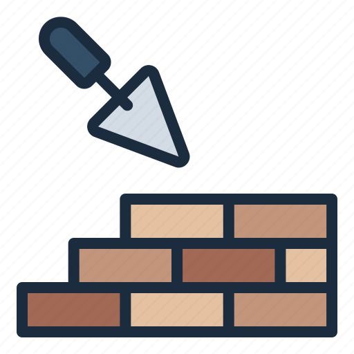 Foundation, brick, architecture, construction, building, house, home icon - Download on Iconfinder