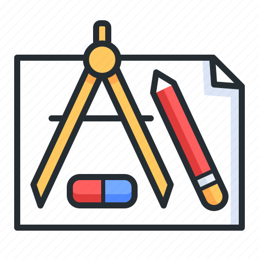Tools, divider, pencil, drawing icon - Download on Iconfinder