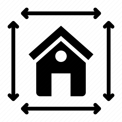House, size, architecture, construction, building, home icon - Download on Iconfinder
