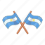 argentina, country, flag, national 