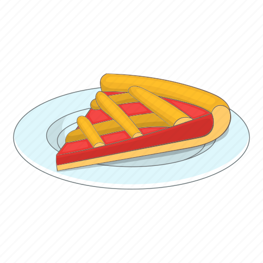 Food, lattice, pie, piece icon - Download on Iconfinder