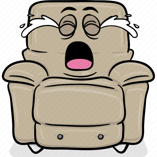 Arm, armchair, cartoon, chair, emoji, stuffed icon - Download on Iconfinder
