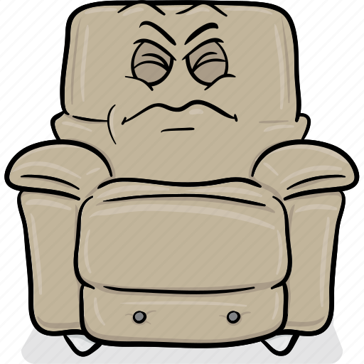Arm, armchair, cartoon, chair, emoji, stuffed icon - Download on Iconfinder