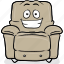 arm, armchair, cartoon, chair, emoji, stuffed 