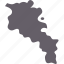 armenia, map, cartography, border, europe 