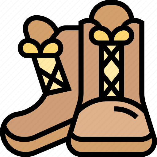 Boots, combat, military, footwear, uniform icon - Download on Iconfinder