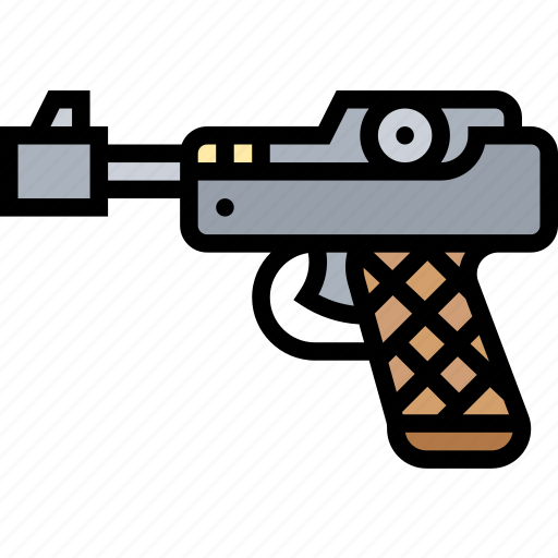 Pistol, gun, firearm, ammunition, weapon icon - Download on Iconfinder