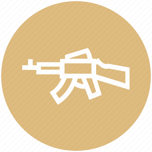 Army, gun, military, navy, rifle, weapon icon - Download on Iconfinder