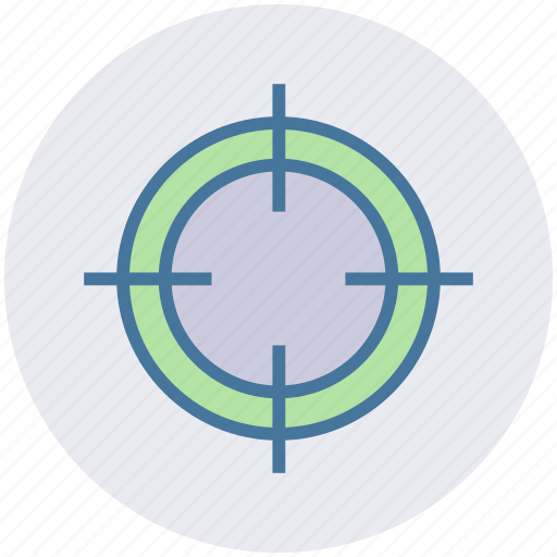 Aim, bulls eye, circle, military, navy, target, war icon - Download on Iconfinder