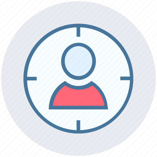 Aim, army, focus, man, military, people, target icon - Download on Iconfinder