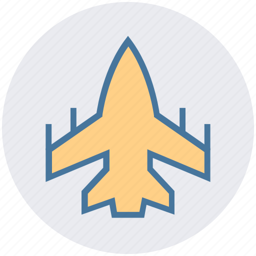 Aircraft, airplane, army, army plane, force, military, war icon - Download on Iconfinder