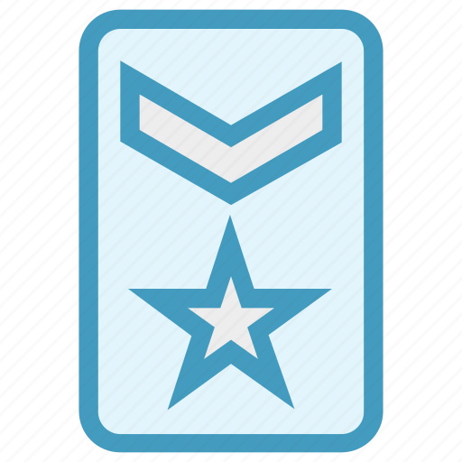 Army, army badge, badge, force badge, rank, soldier, star icon - Download on Iconfinder
