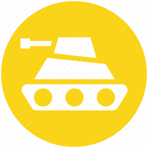 Army, gun, military, tank, vehicle, war, weapon icon - Download on Iconfinder