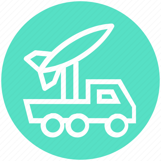 Army, gun, military, missile, vehicle, war, weapon icon - Download on Iconfinder