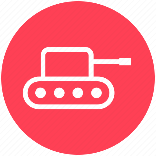 Army, gun, military, tank, vehicle, war, weapon icon - Download on Iconfinder