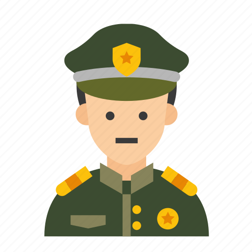 Army, military, general, major, colonel, war, commander icon - Download on Iconfinder