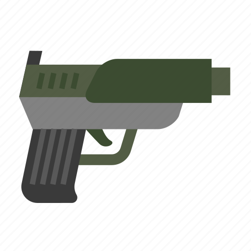 Gun, pistol, weapon, handgun, revolver, firearm, shoot icon - Download on Iconfinder