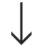 arrow, bottom, large, direction, navigation 