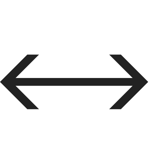 Arrow, horizontal, direction, navigation icon - Free download