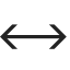 arrow, horizontal, direction, navigation 