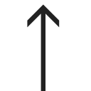 arrow, top, direction, navigation